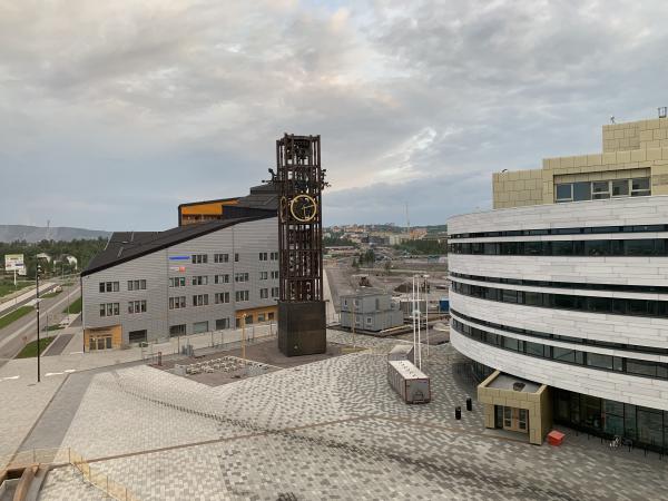 Nya centrum i Kiruna