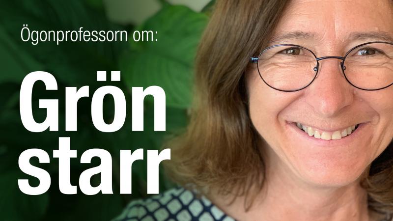 Ögonprofessorn om grön starr